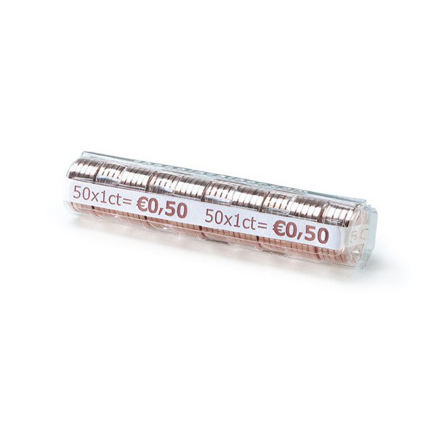 Boîte 100 rouleaux monnaie 1,00€